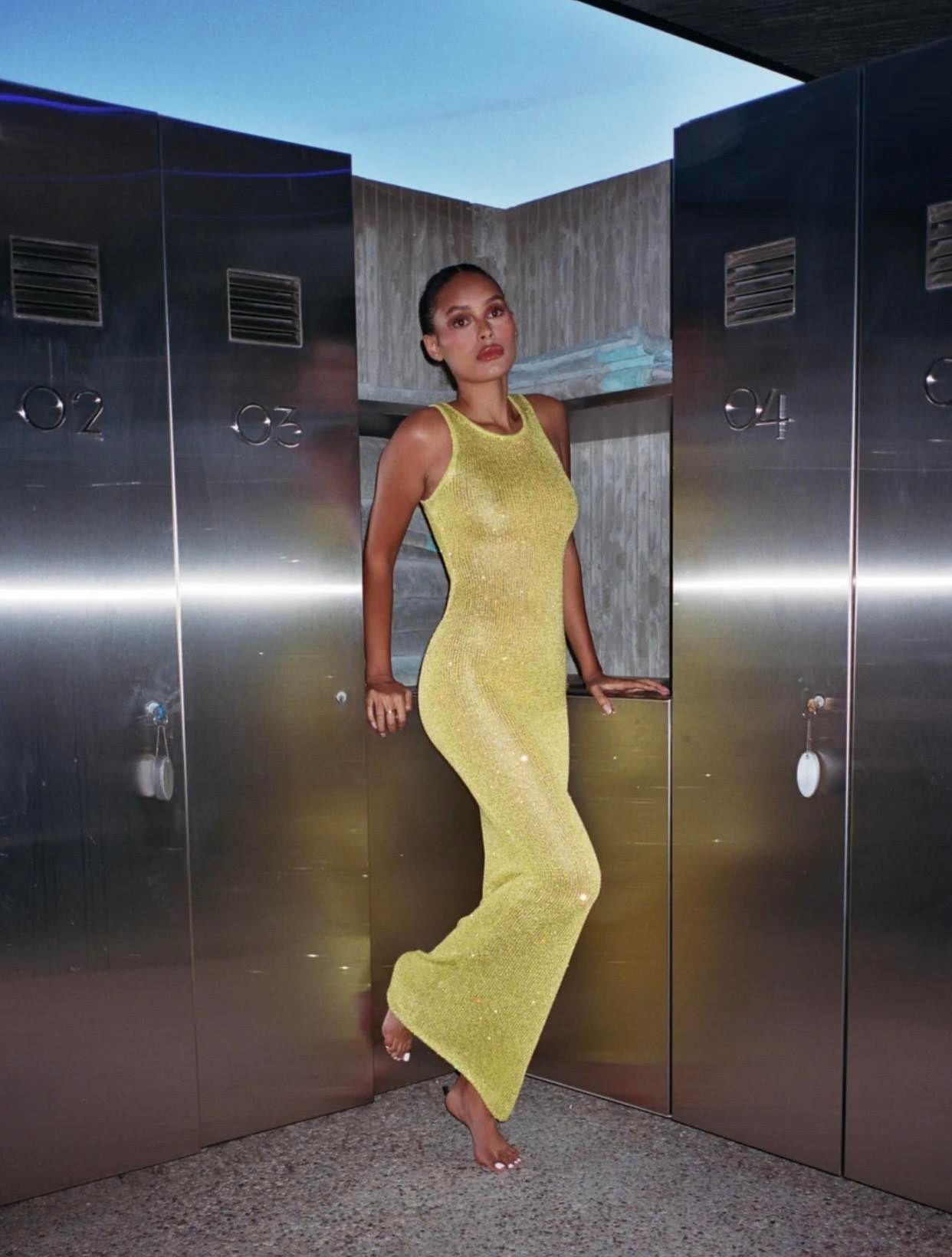 Rent a Asta Resort Asta Resort Natalia Dress Yellow Size 10 (M)