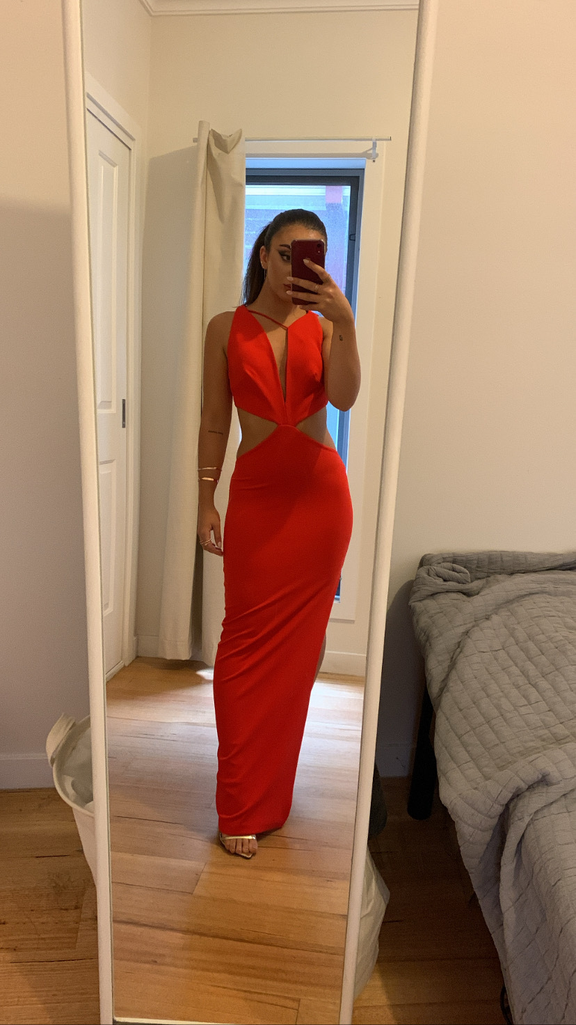 Cheap designer Red Effie Kats