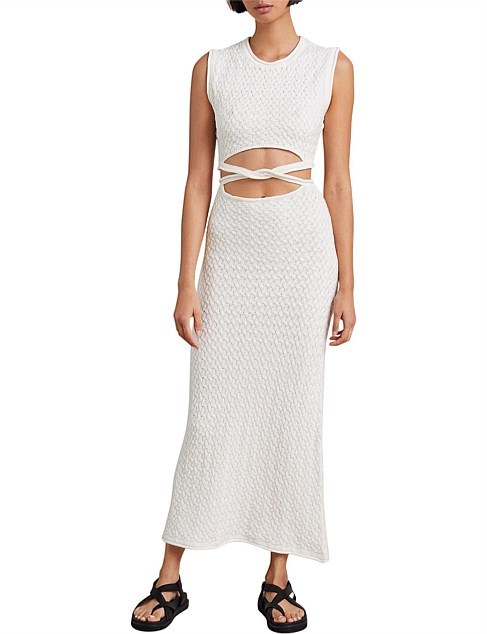 Loan a Bec & Bridge Effie Knit Cut Out Dress