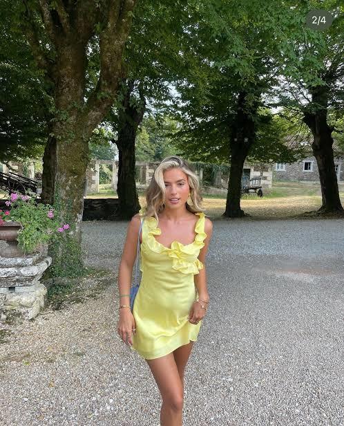 Hire a House Of Cb Tink Buttercup Satin Mini