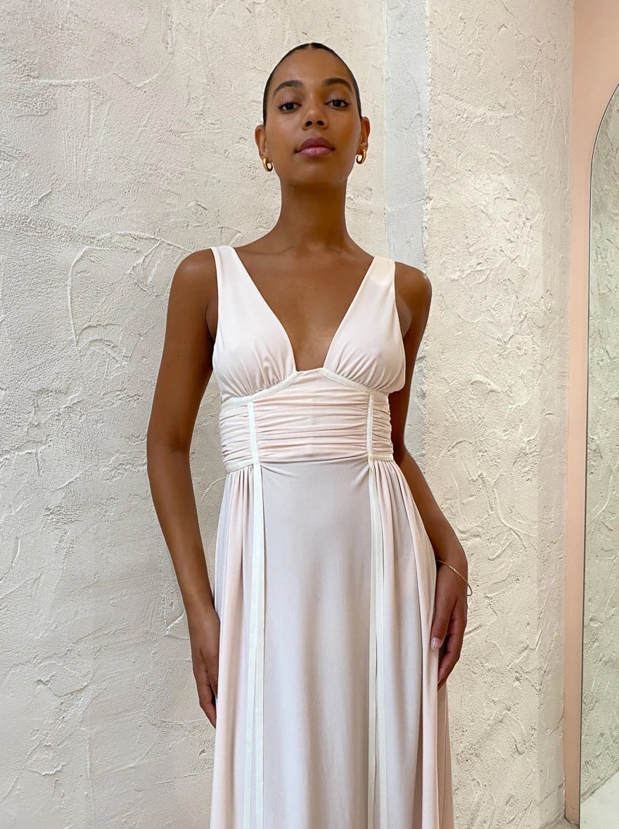 Cheap designer Bec & Bridge Gwen Maxi In Shell