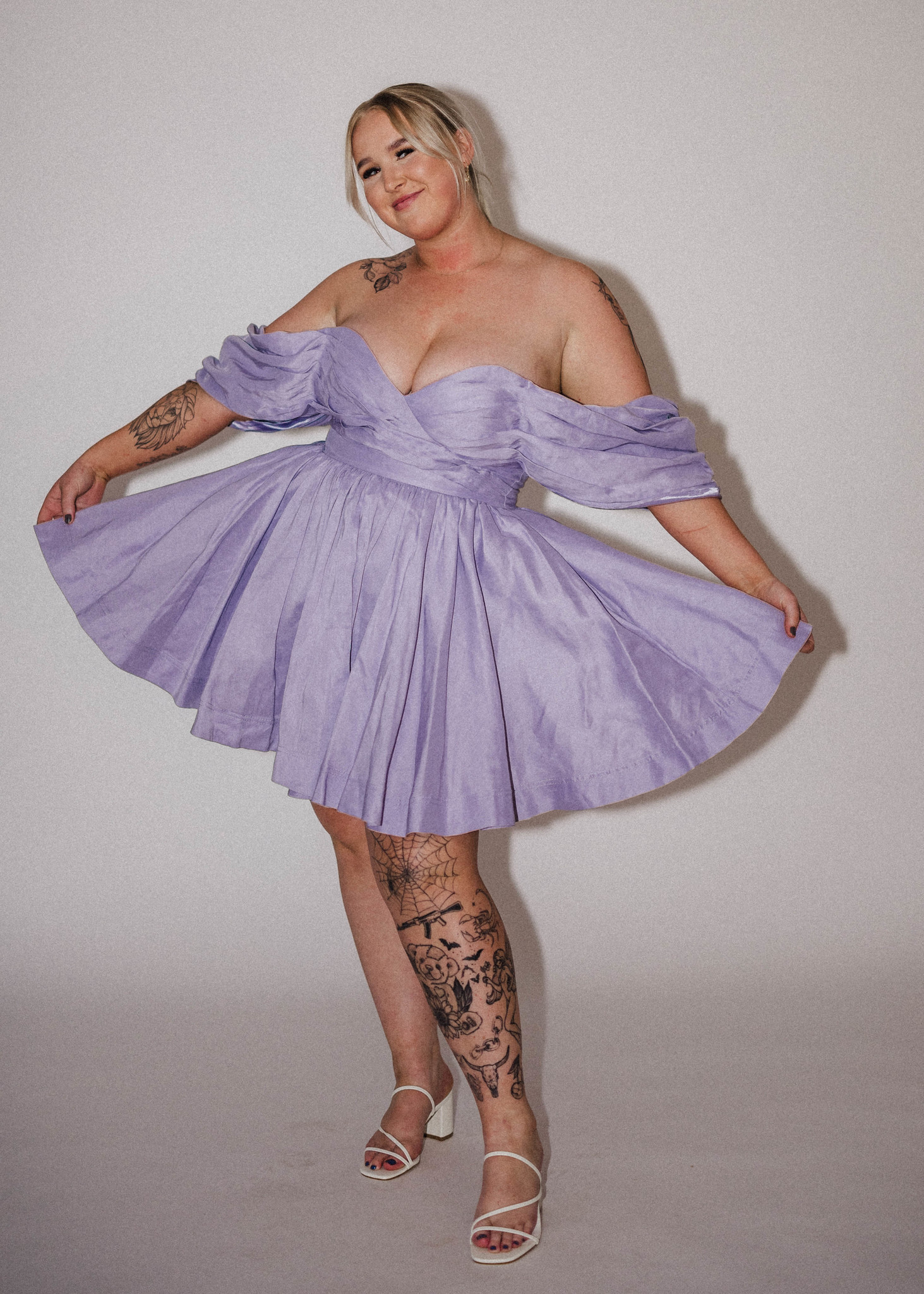 Cheap designer Purple Aje