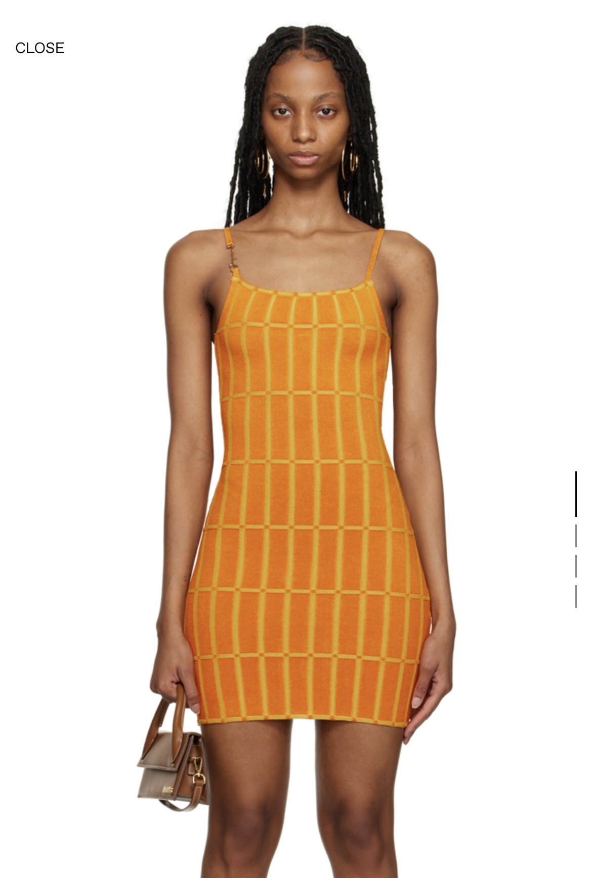 Jacquemus Orange for hire