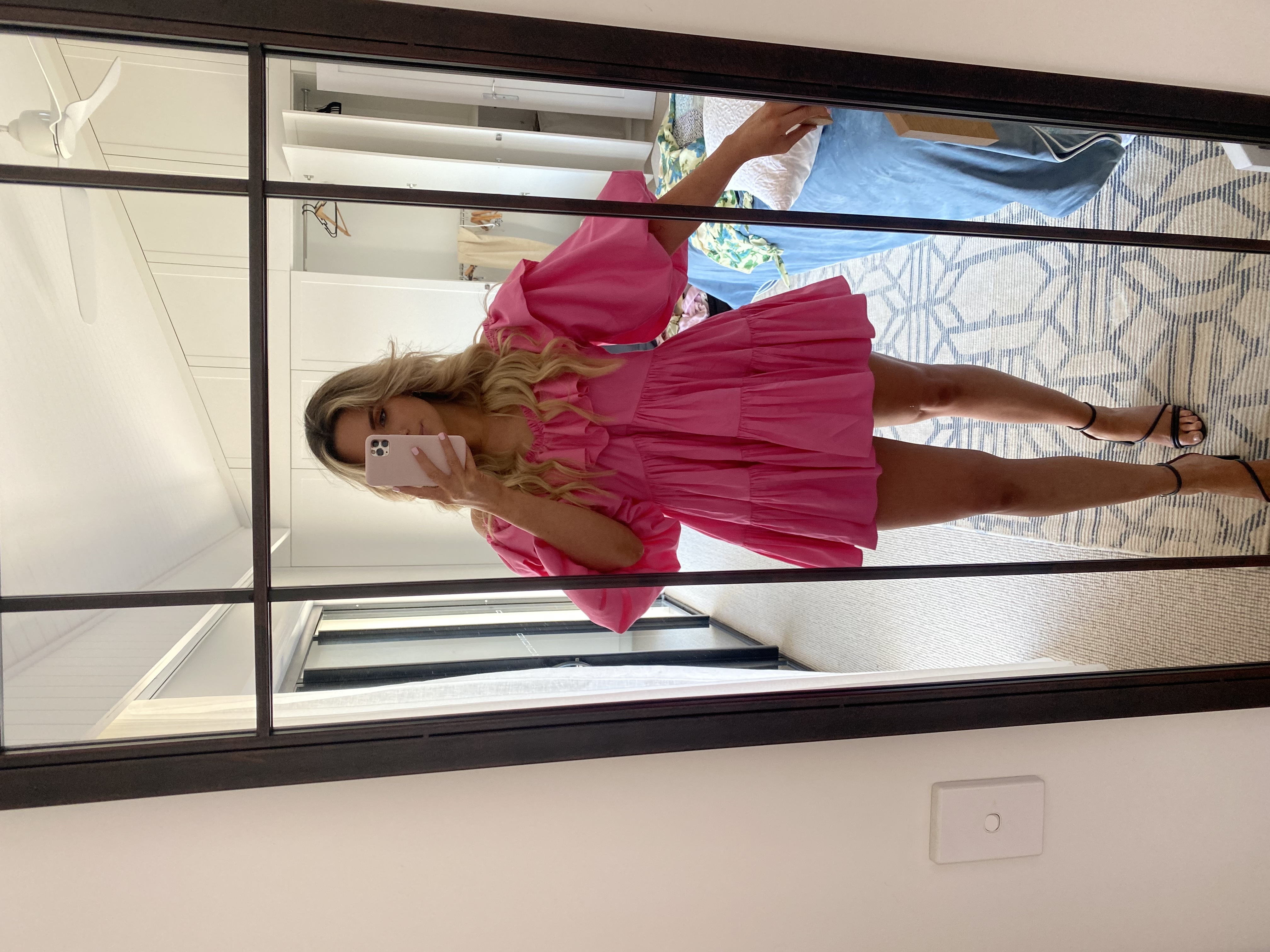 Rental Aje Aje Solstice Ruffle Tiered Smock Dress