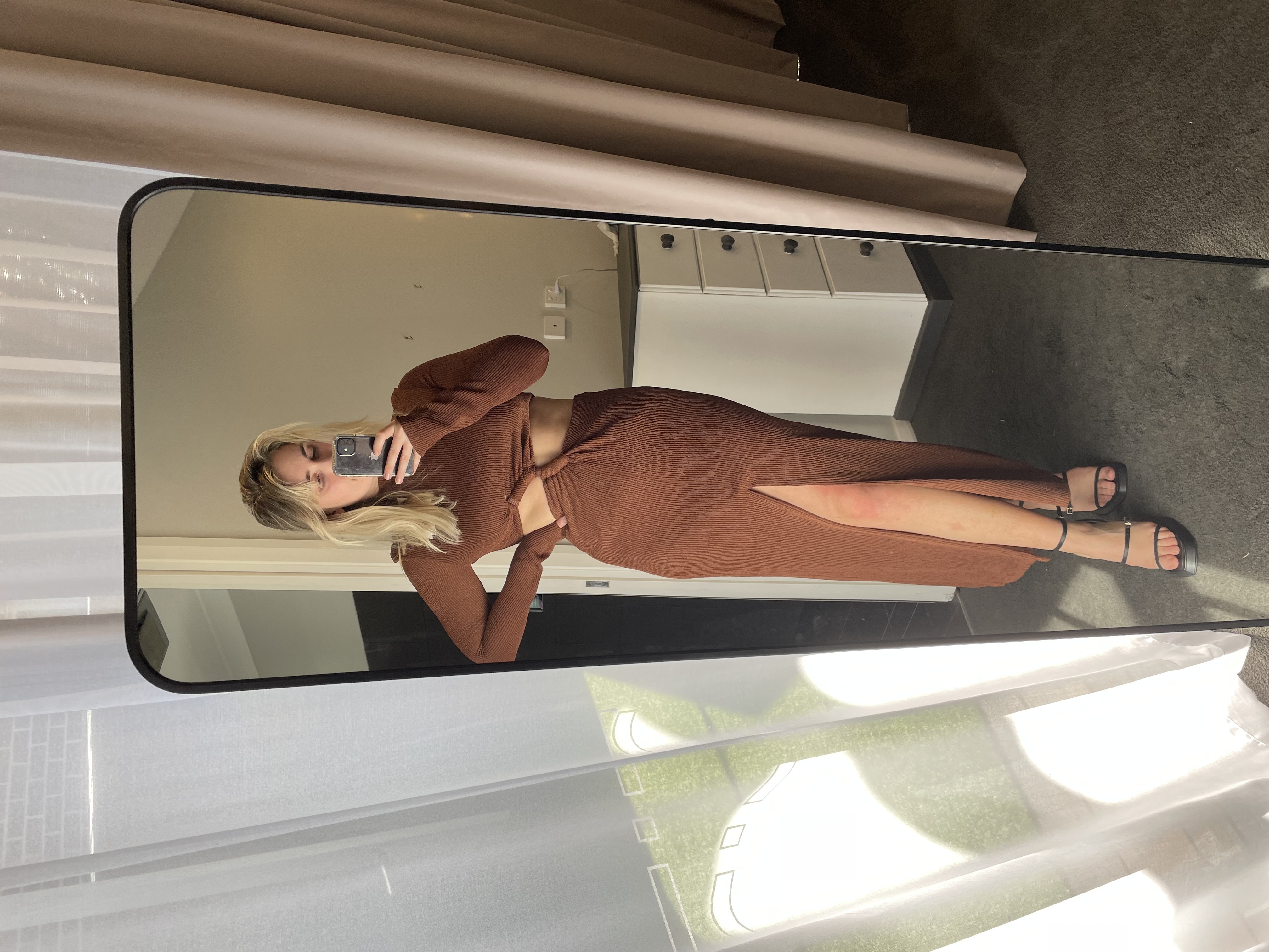 Rental Camilla And Marc Haywood Twisted Dress In Cocoa