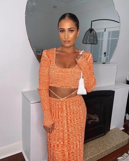 Rent a Christopher Esber Tangerine Marle Knit Set