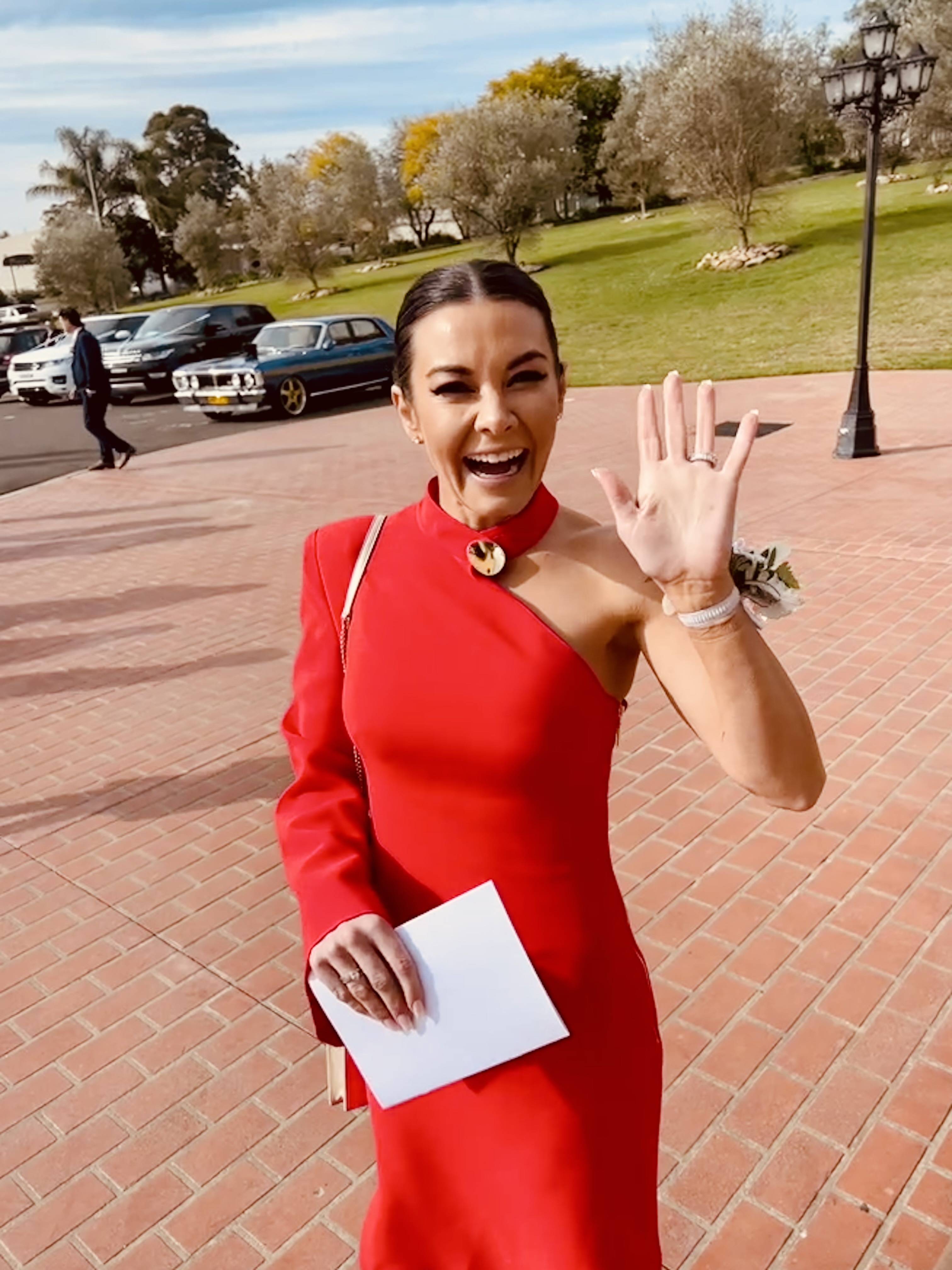 Carla Zampatti Red to lend