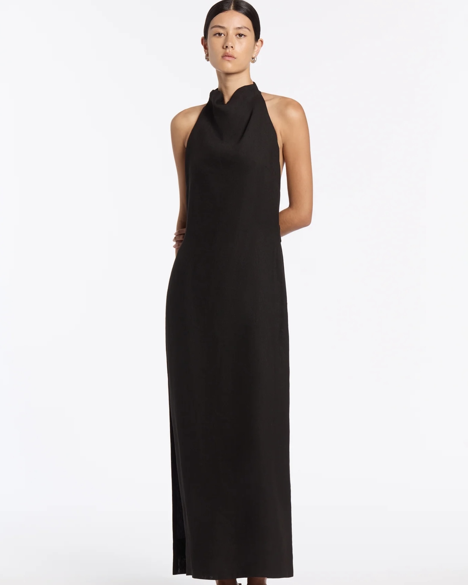For rent a Sir The Label Clemence Halter Midi Dress