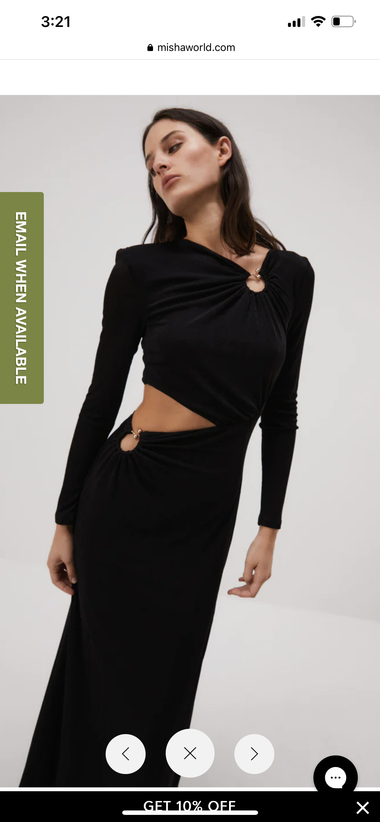 Designer rental Black Misha