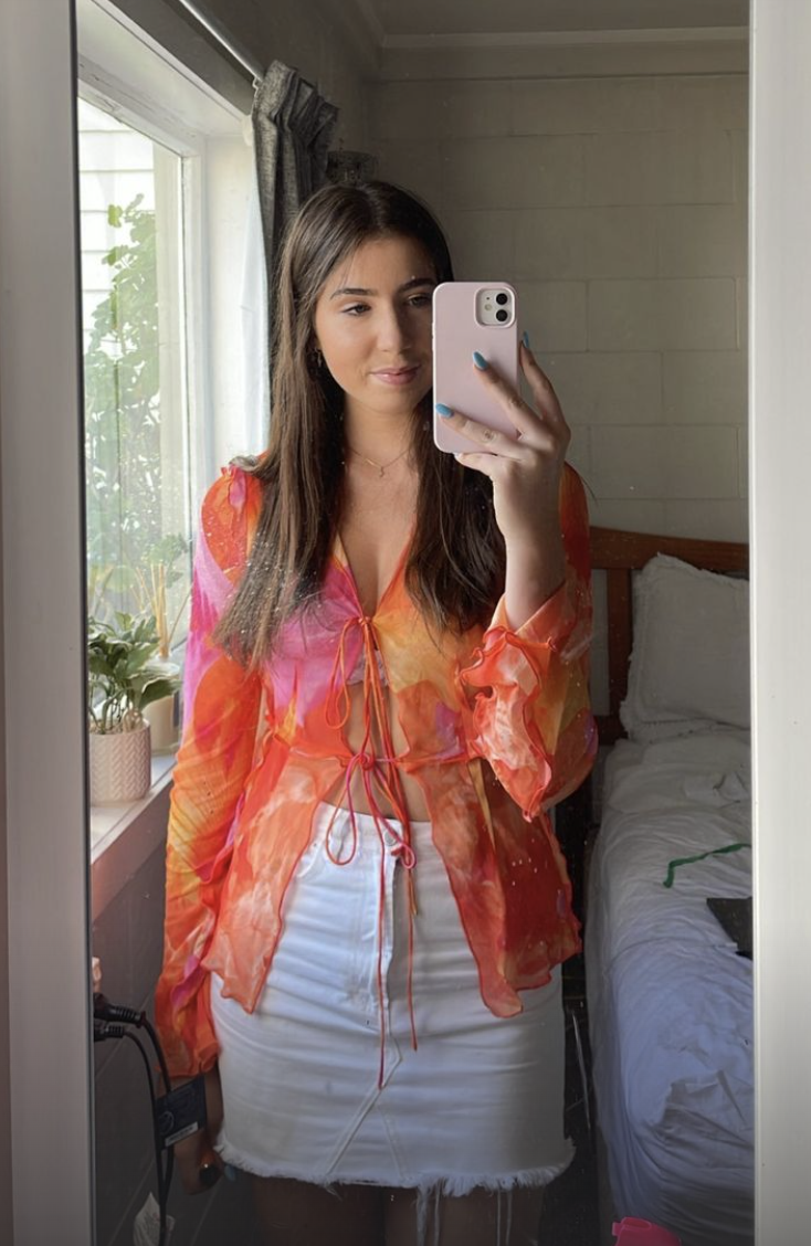 Formal rental Rat & Boa Fiametta Blouse