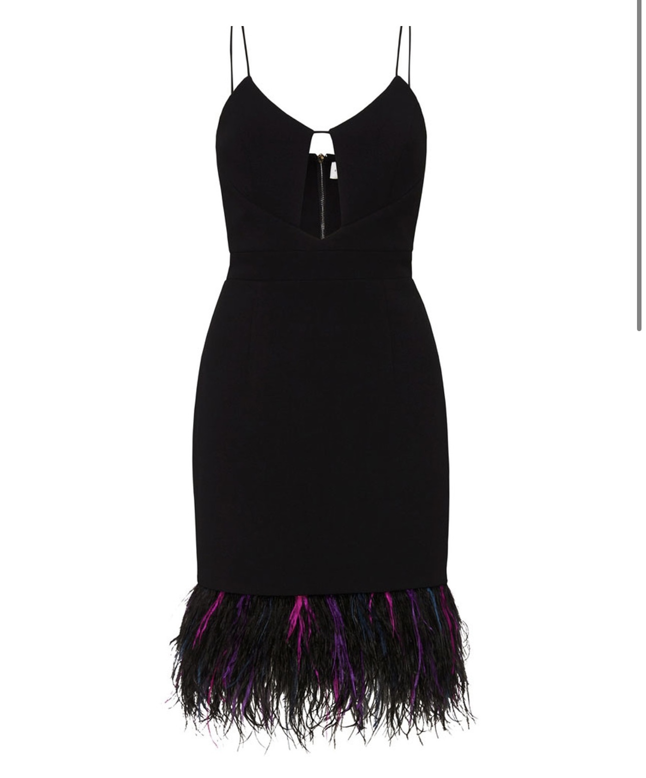 Rent a Rebecca Vallance Bronx Keyhole Mini Dress