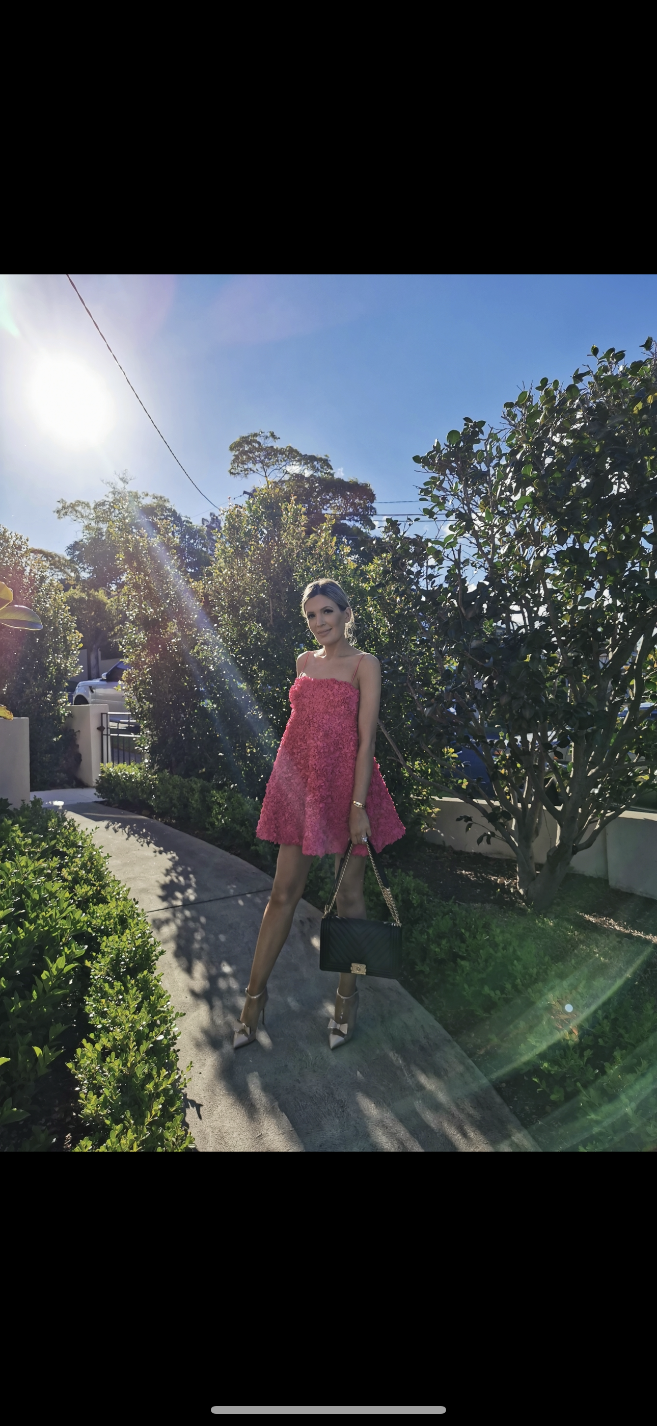 Affordable Sheike Bouquet Mini Dress