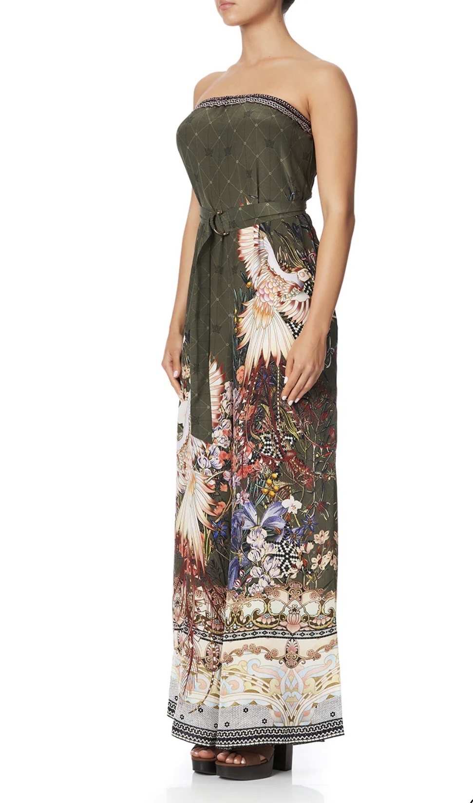 Rent a Camilla Watchful Wings Strapless Jumpsuit