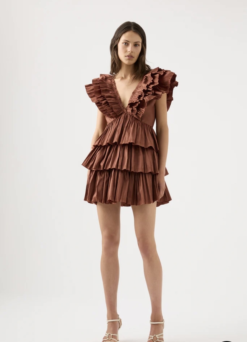 Rental Aje Rhymic Frilled Mini