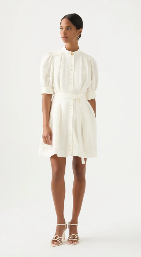 Cheap designer Aje Eden Box Pleat Mini Dress