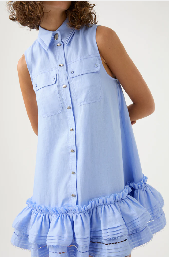 Hire a Aje Yvonne Sleeveless Mini Dress