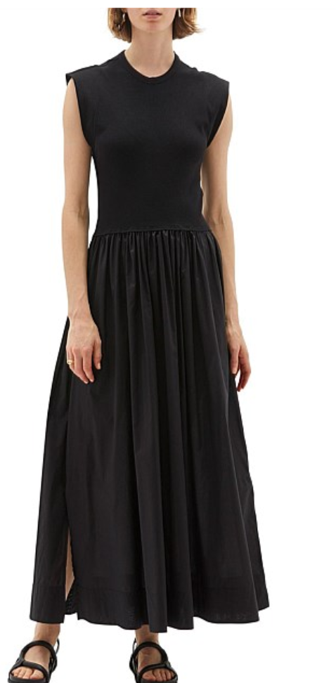 Formal rental Bassike Turnback Longerline Tank Dress