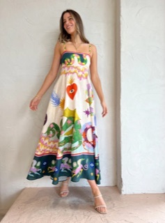 Hire a Alemais Seeker Sundress In Multi