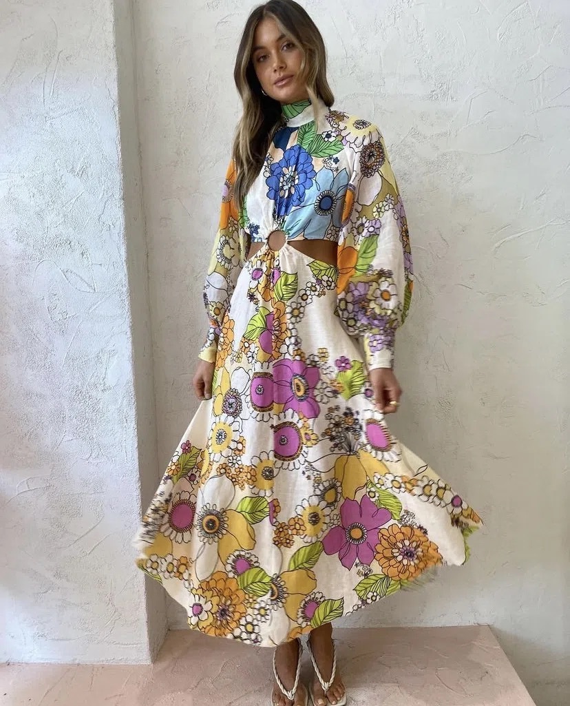 Alemais Print to rent