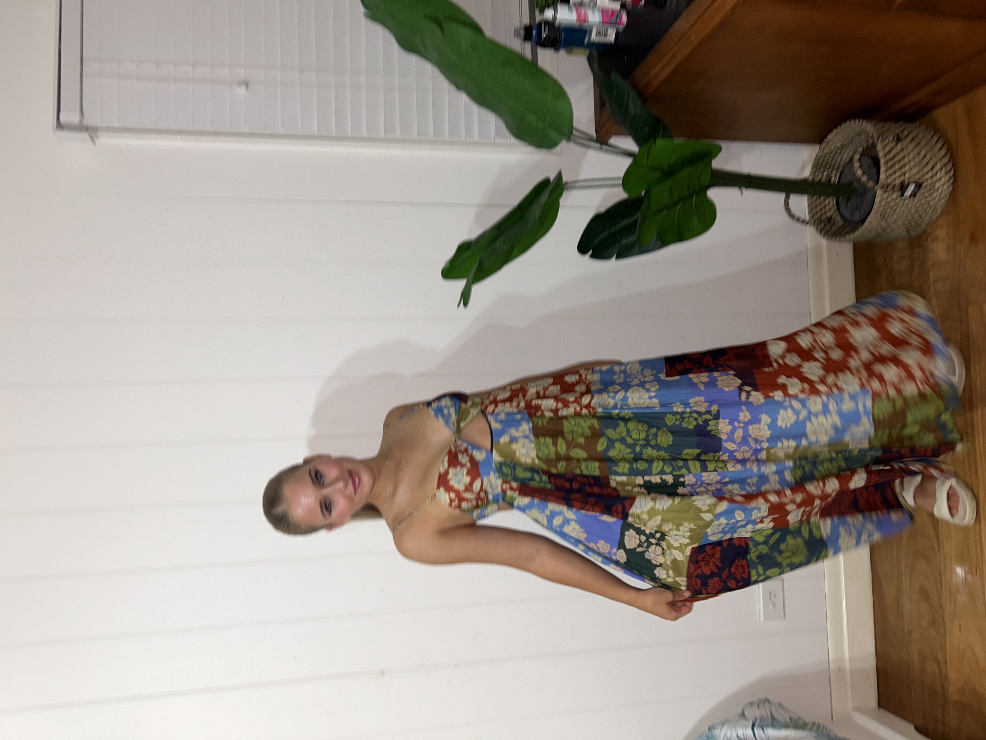 Rent a Bec & Bridge Woodstock Floral Patchwork Maxi Dress