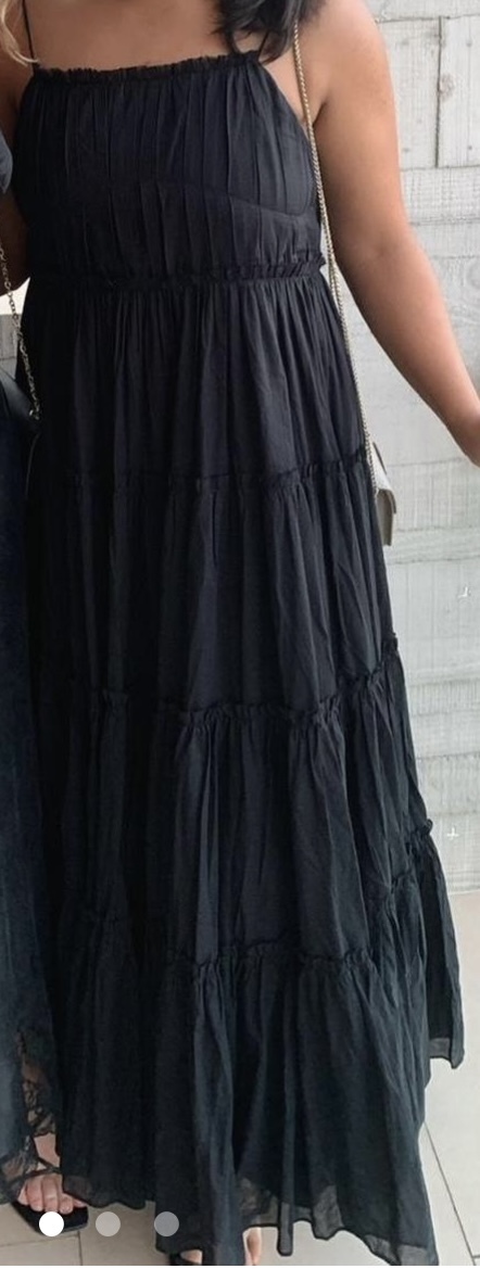 Formal rental Aje Aje Black Maxi Dress