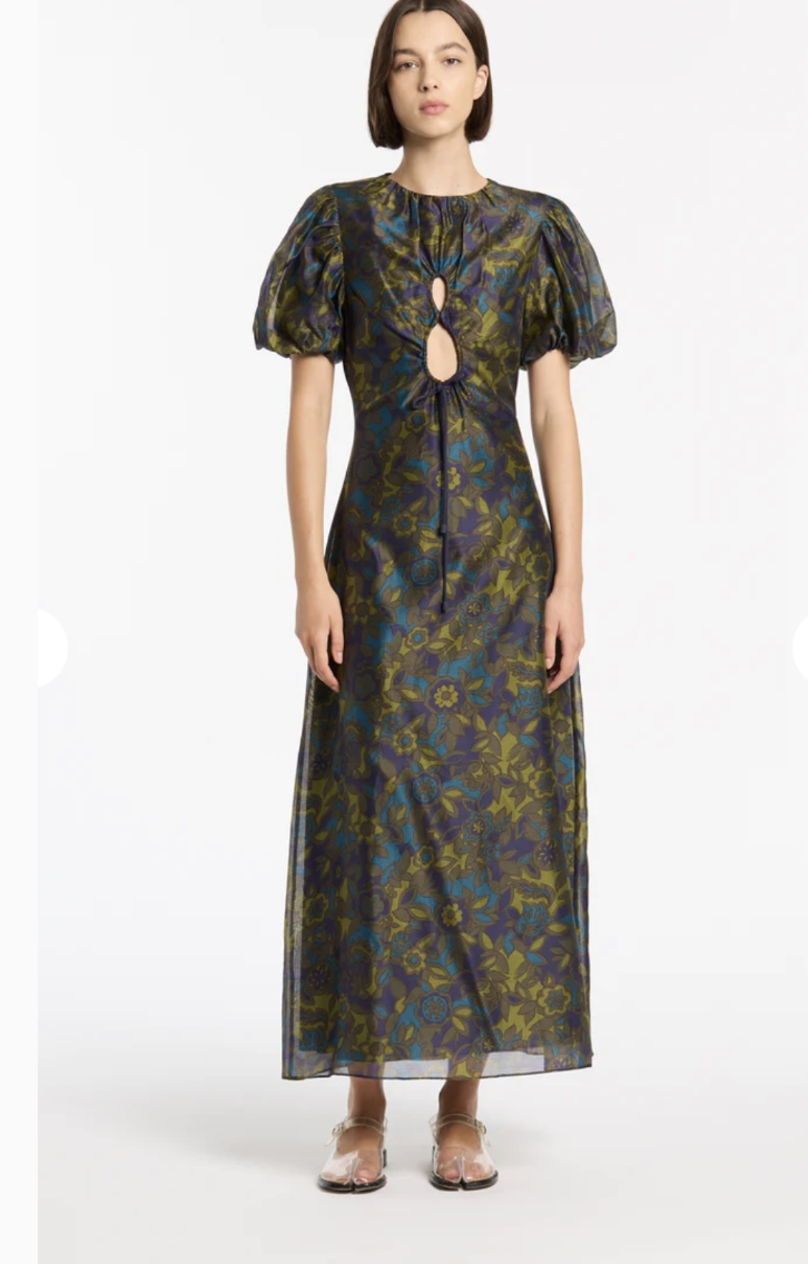Designer rental Sir The Label Valerio Keyhole Maxi Dress
