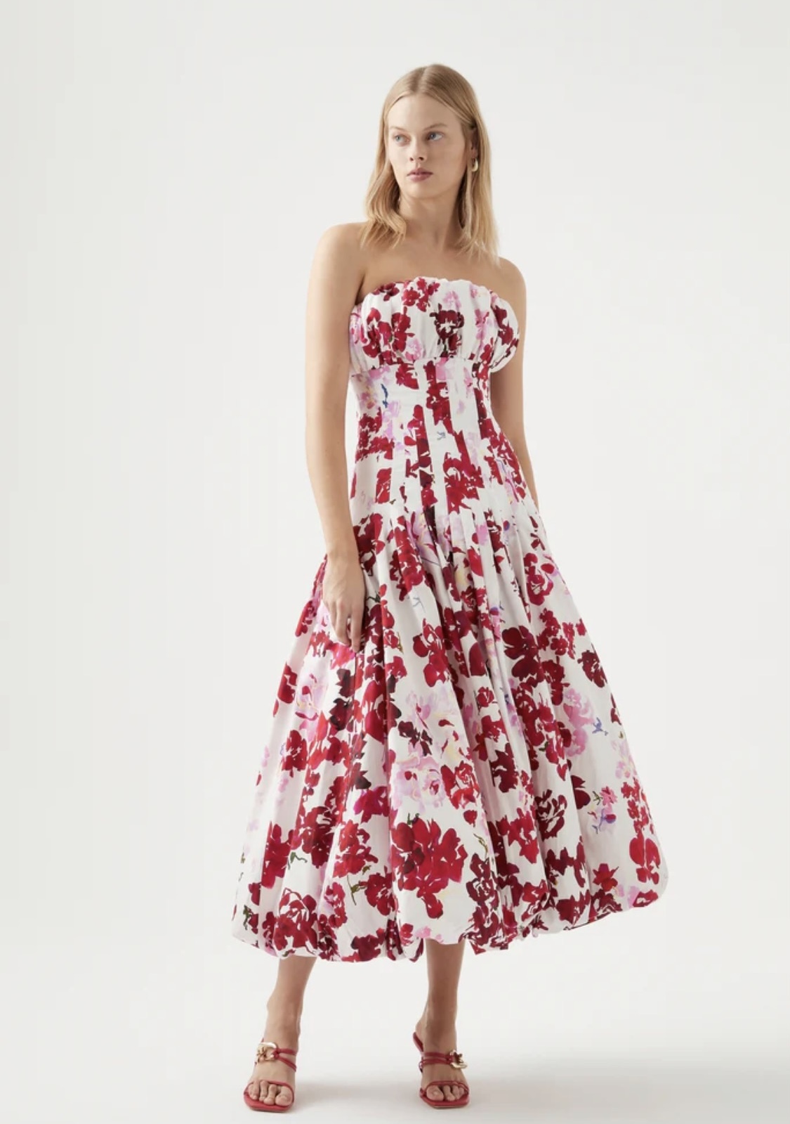 Borrow a Aje Mathilde Bubble Hem