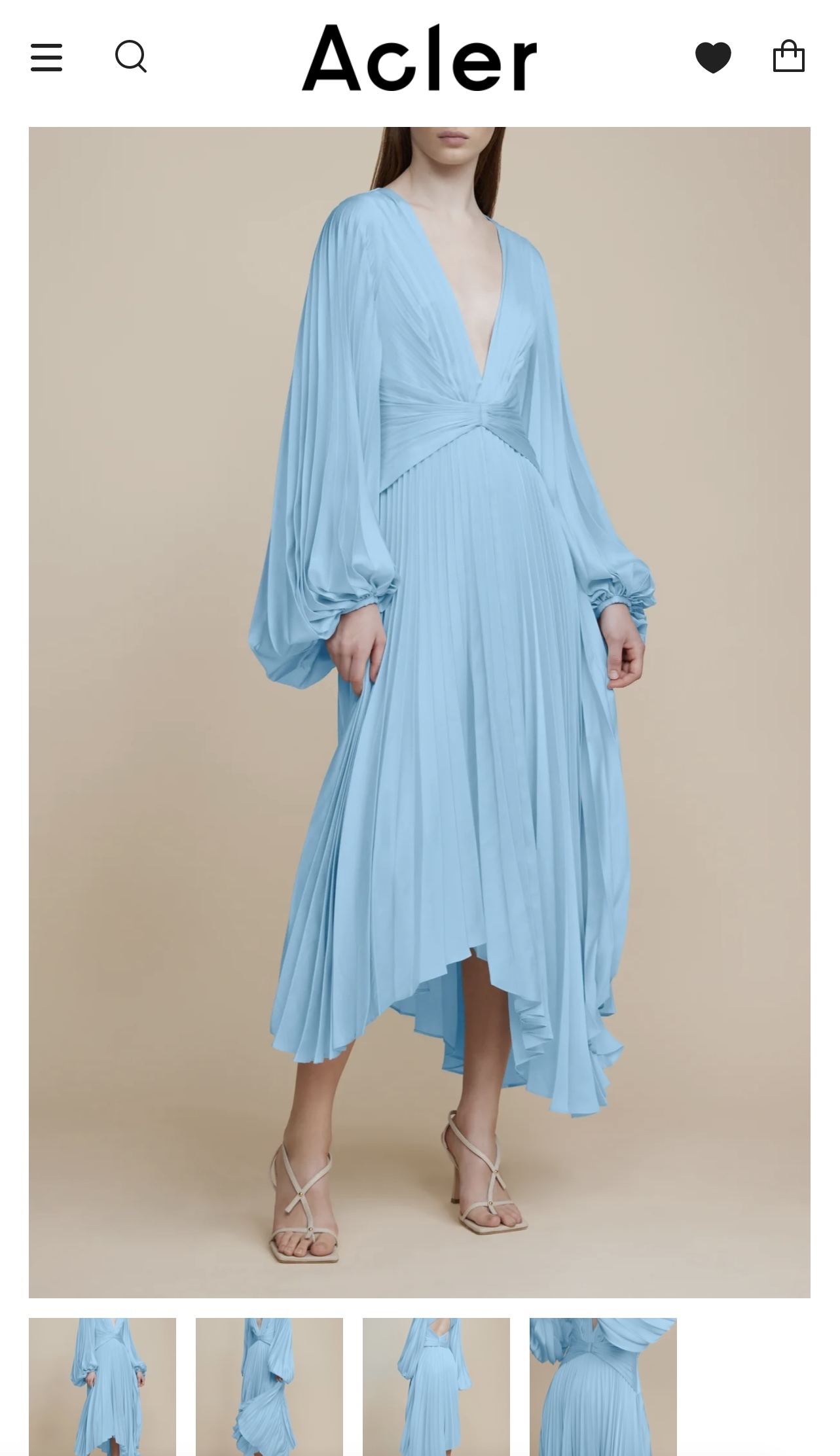 Rent a Acler Palms Dress