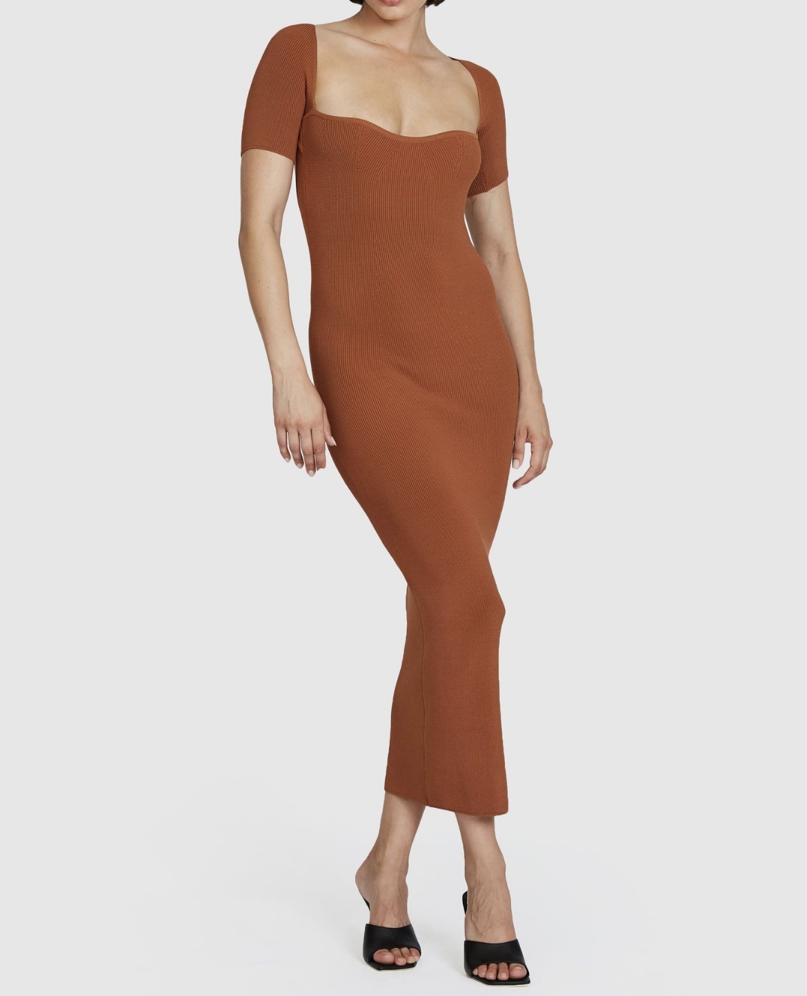 For rent a By Johnny Aria Knit Midi Dress