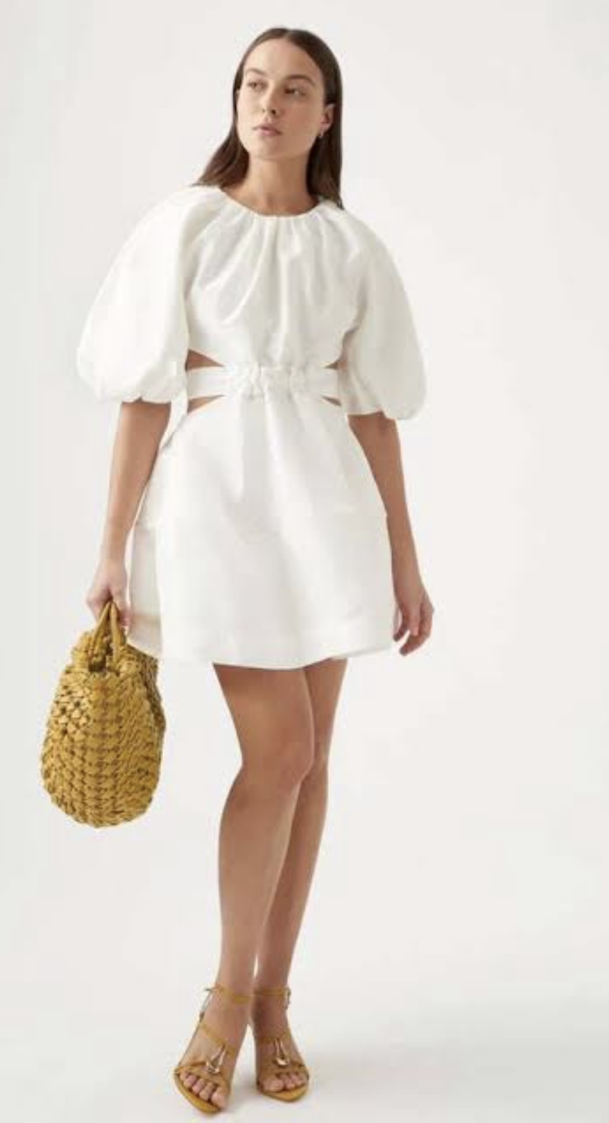 Formal rental Aje Mimosa Cut Out