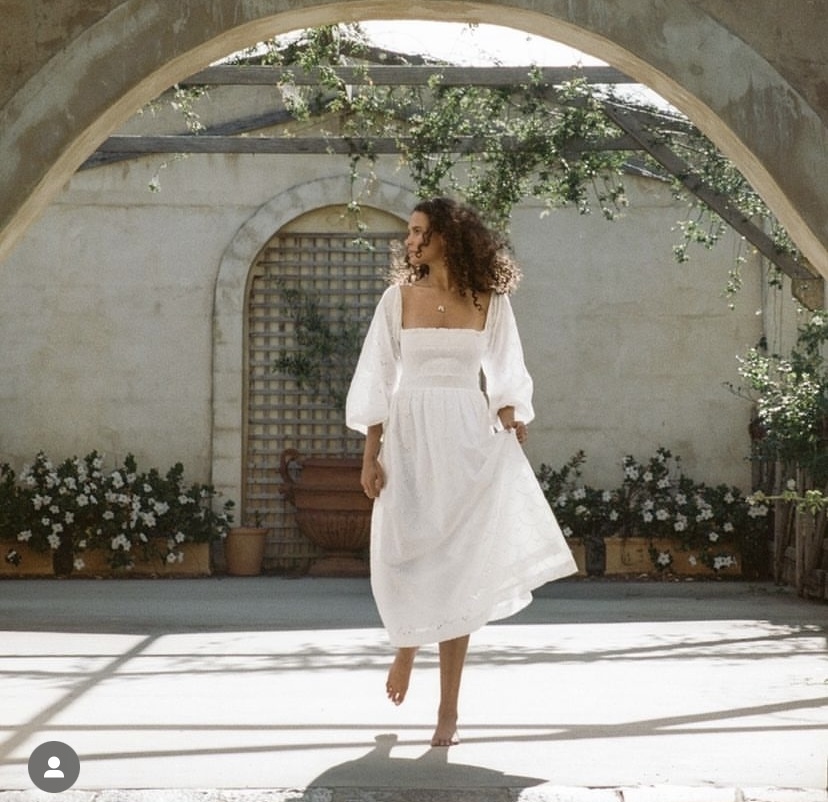 Rent a Palm Noosa Goodall Dress In White