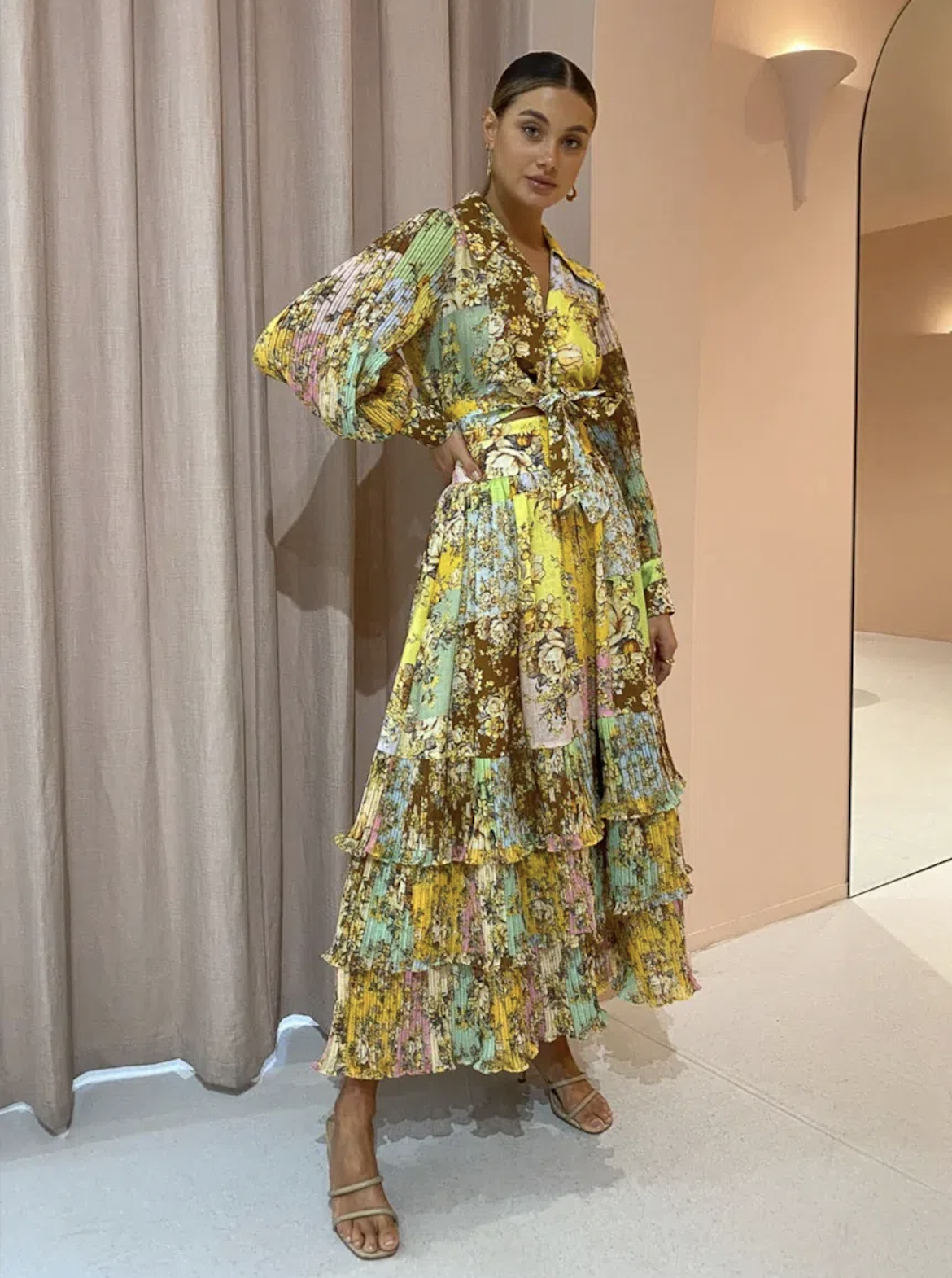 Rental Alemais Matilde Top And Skirt Set