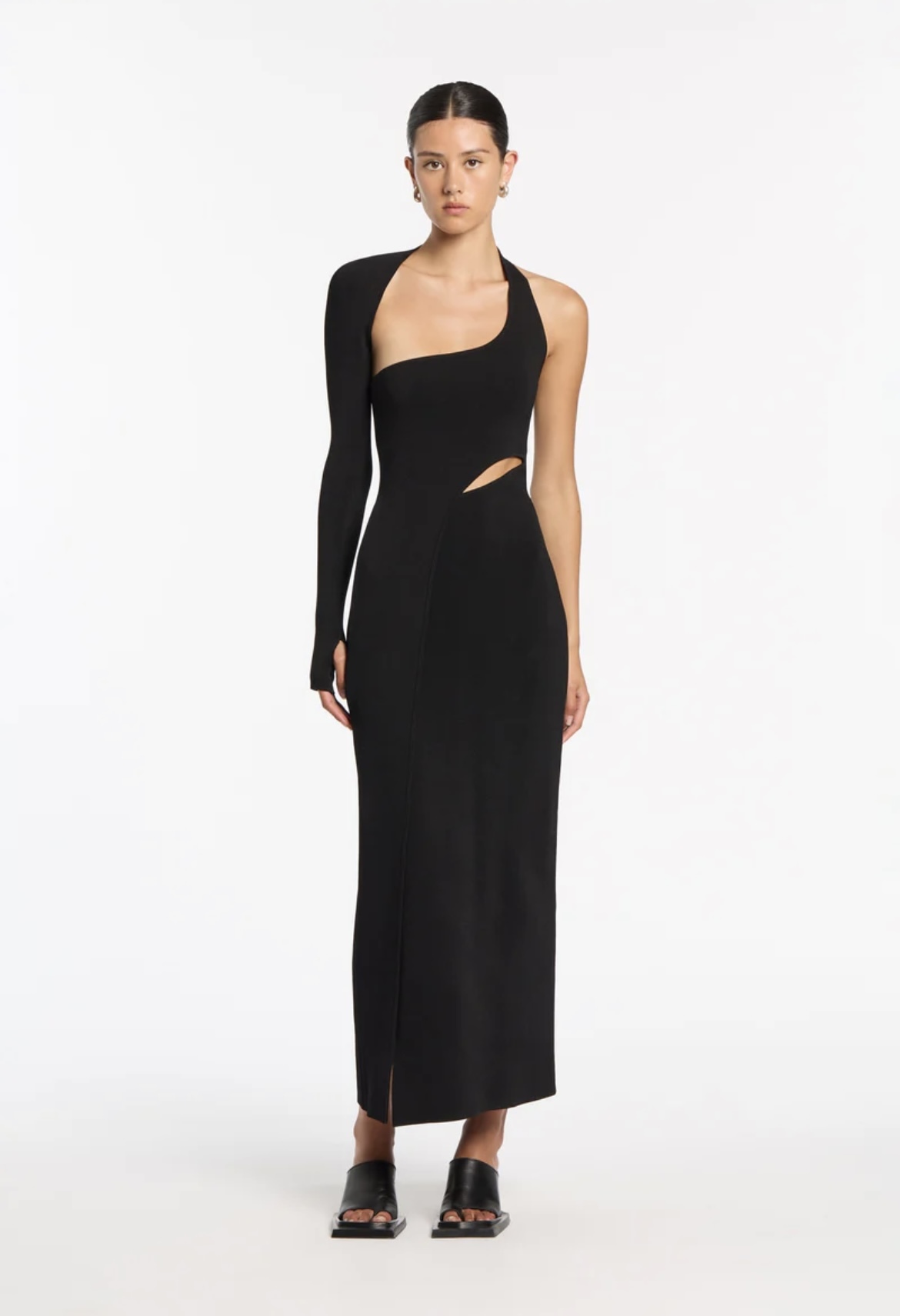 For rent a Sir The Label Manifesto Sleeve Midi Dress