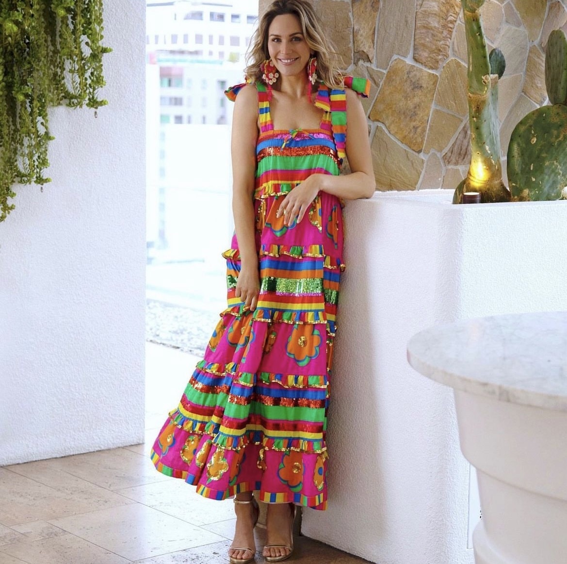 Cheap designer Bonita Collective The Josefina Scalloped Dress