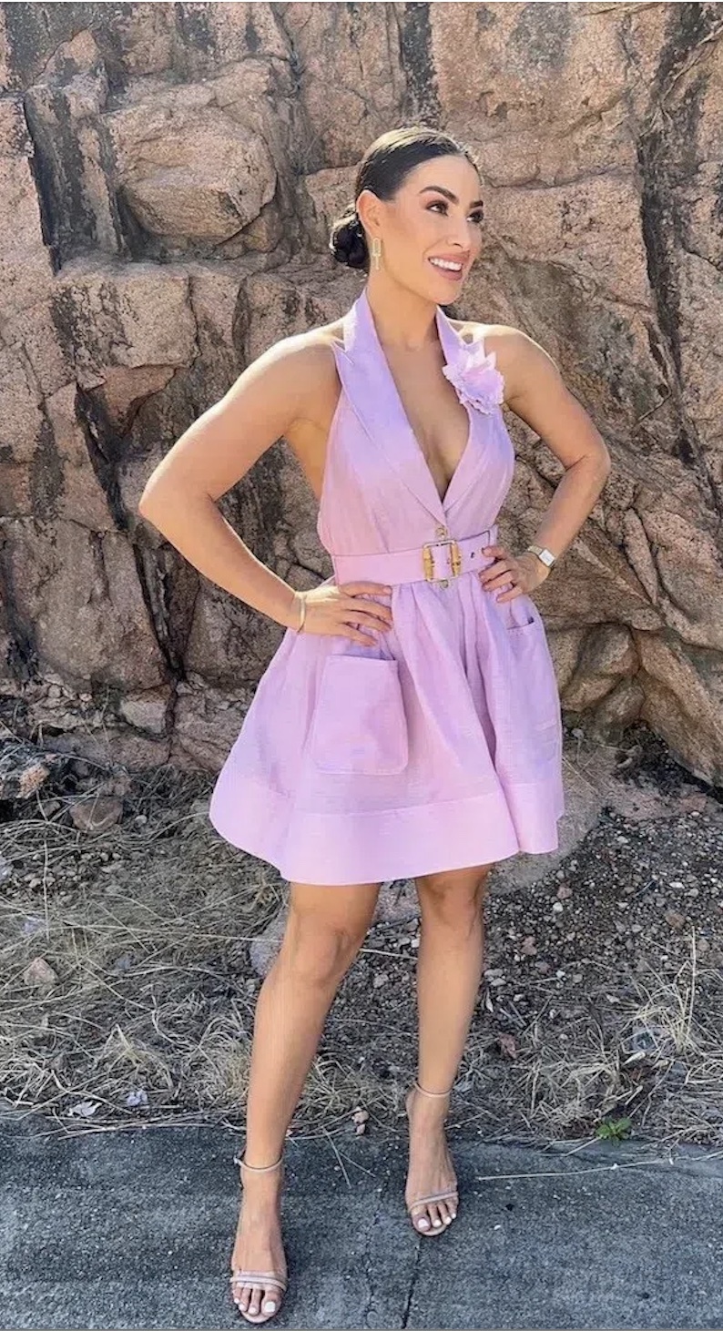 Rental Zimmermann High Tide Tuxedo Mini Dress