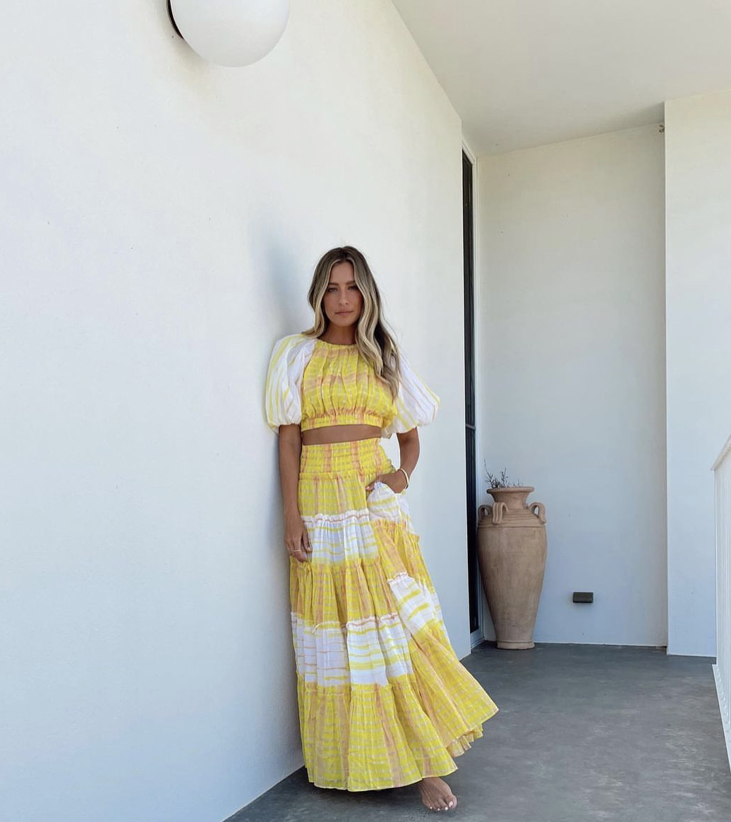 For rent a Aje Wilderness Top (Sz 6) And Skirt (Sz 8) Set