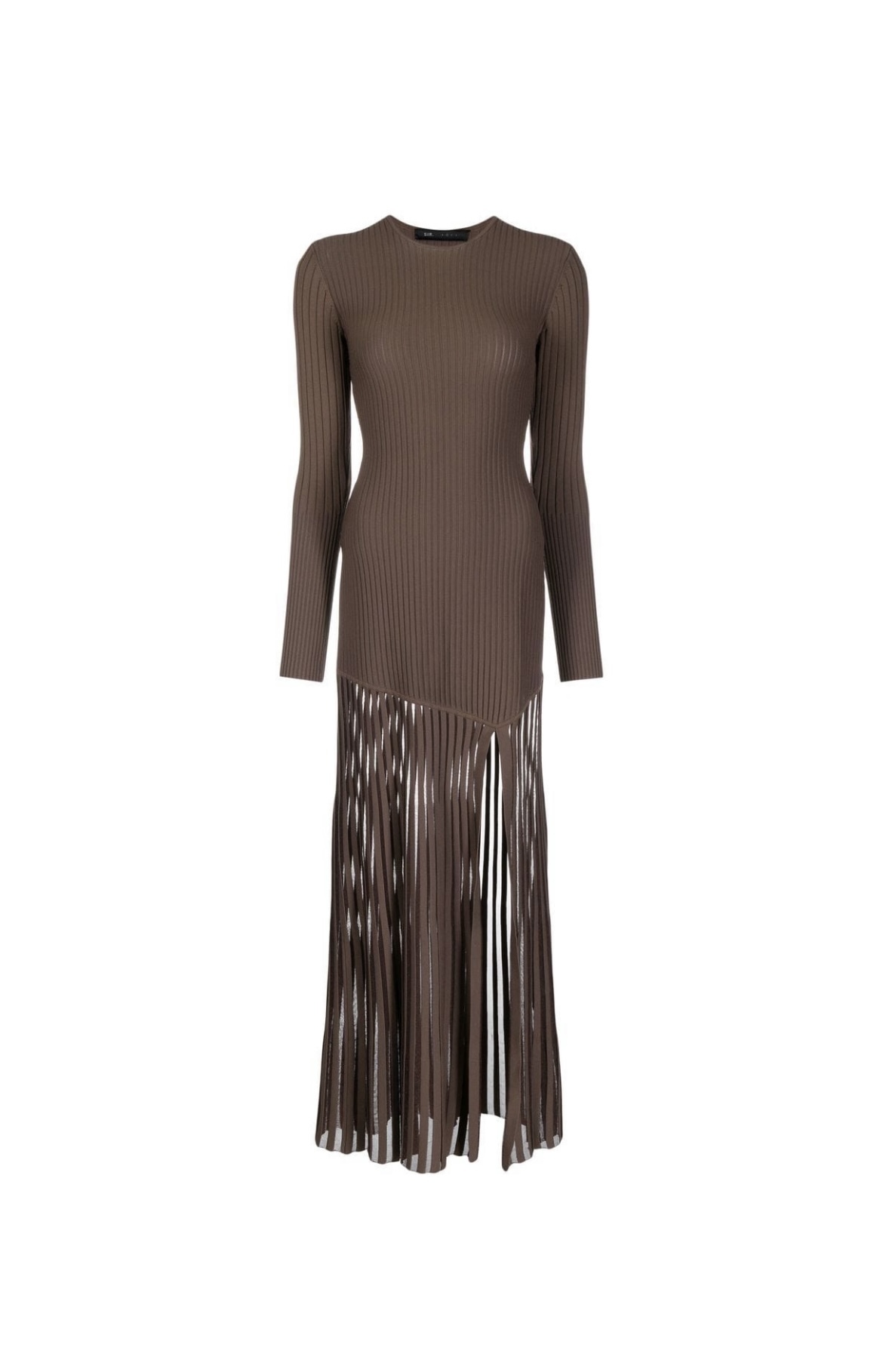 Rent a Sir The Label Sylvie Long Sleeve Fringe Dress