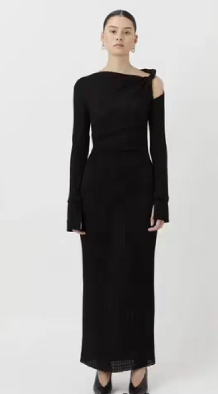 Cheap designer Camilla And Marc Ellsworth Twist Dress Black Size 8