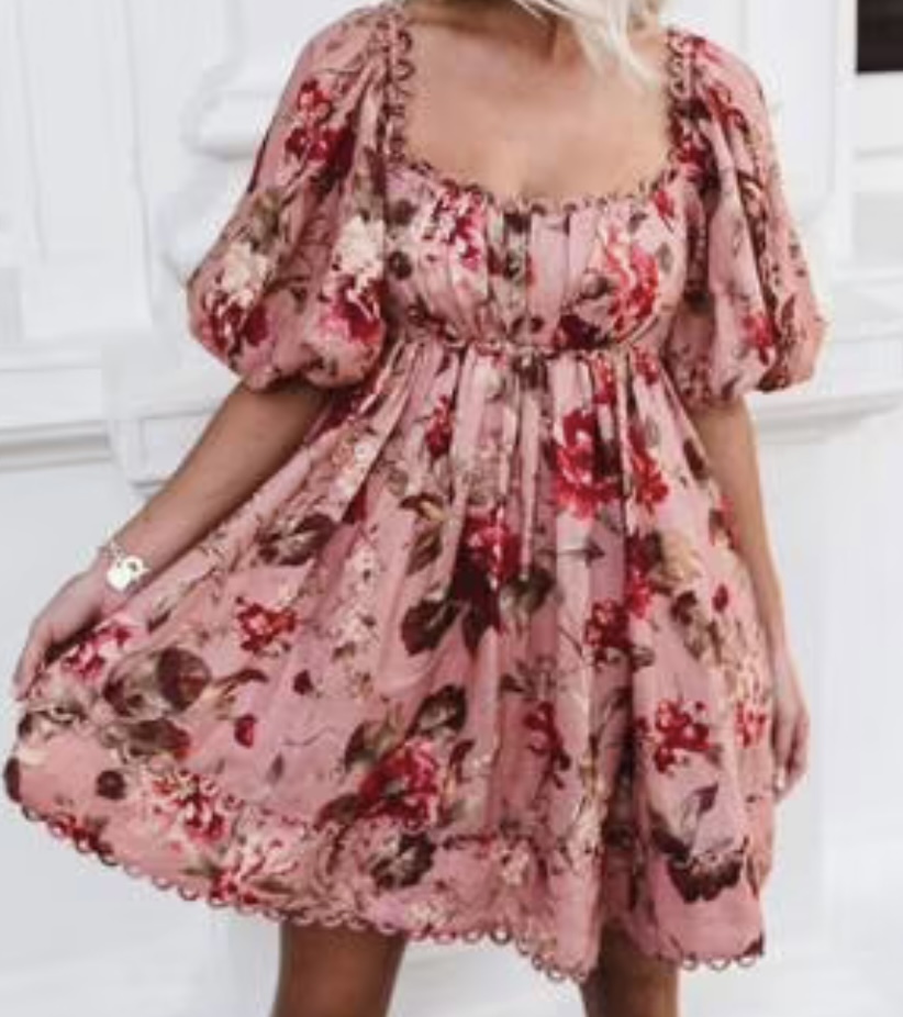 Cheap designer Zimmermann Cassia Scallop Mini