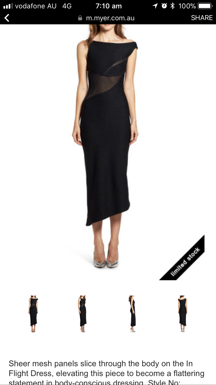 Formal rental Maticevski In Flight Dress