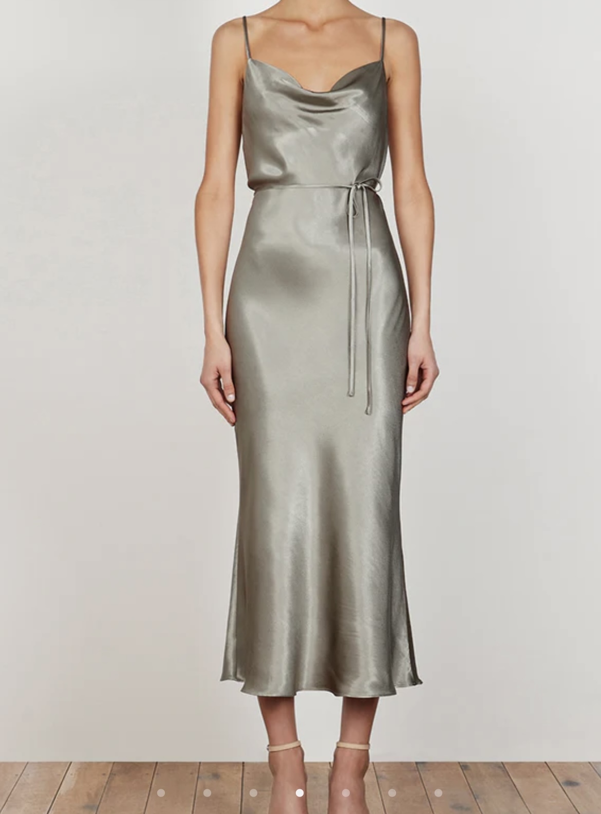 Affordable Shona Joy La Lune Bias Cowl Midi Dress