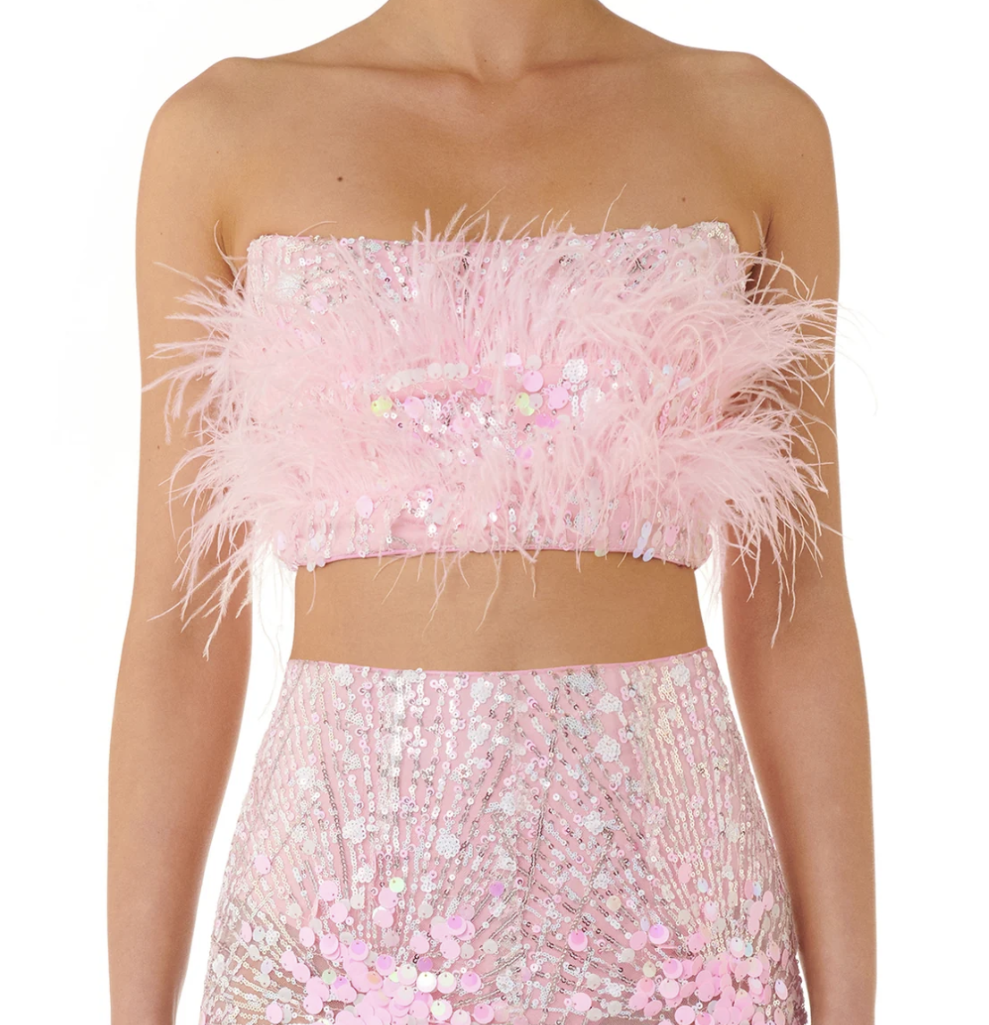 Designer rental Eliya The Label Eliya The Label Heather Top Pink Size Small