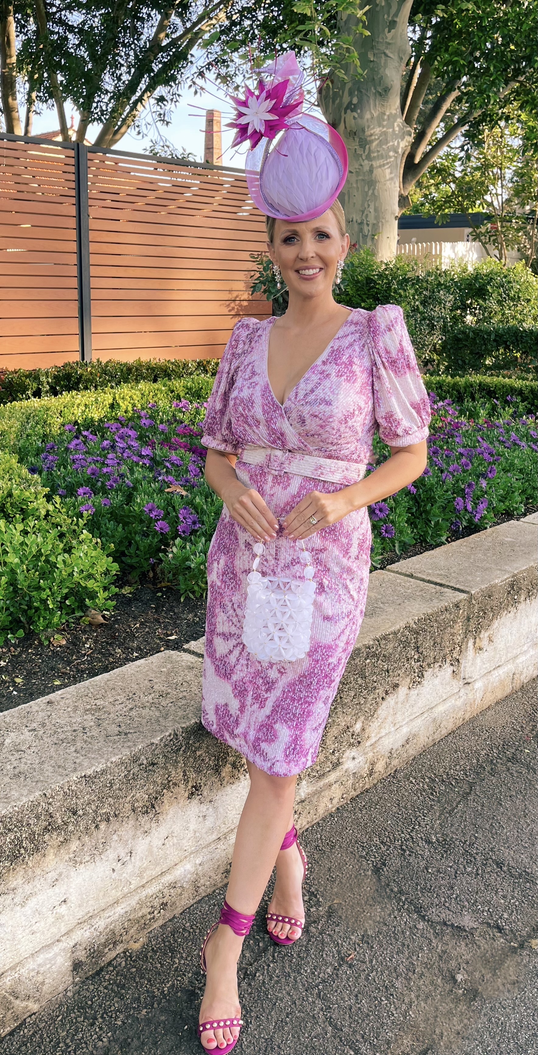 Badgley Mischka Pink rental