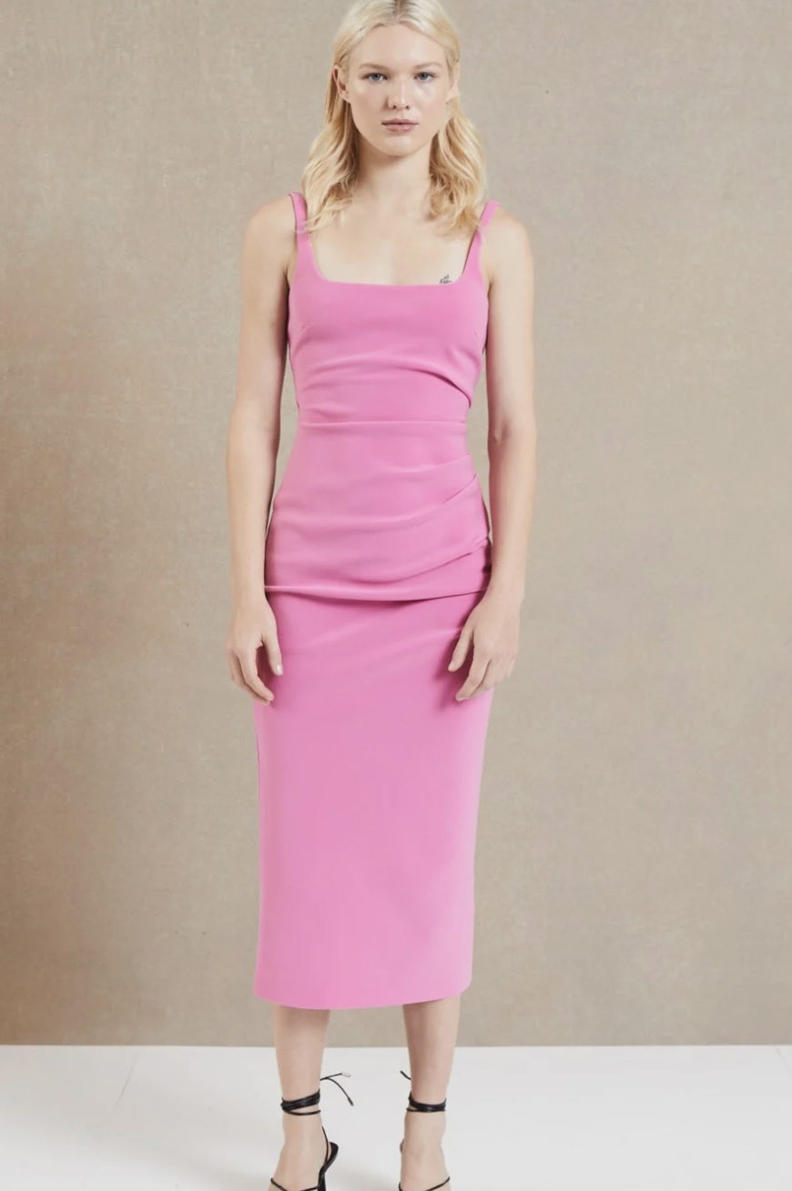 Rent a Bec & Bridge Karina Tuck Midi Dress