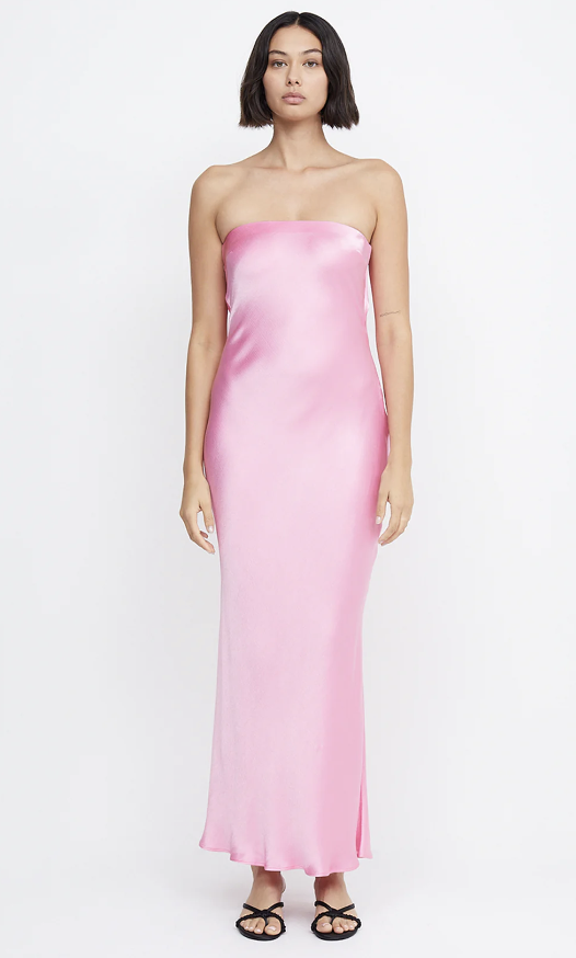 Designer rental Bec & Bridge Moon Dance Strapless Dress