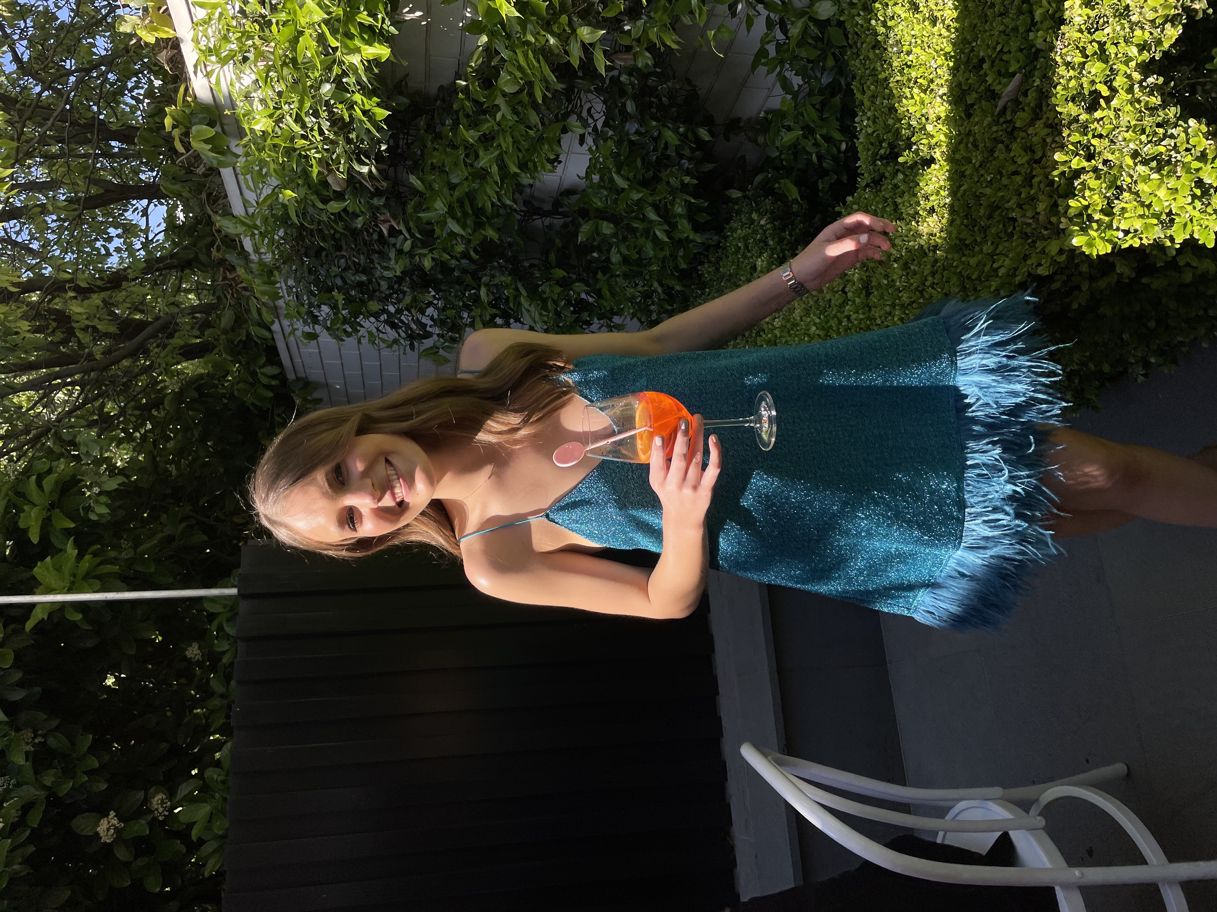 Designer rental Blue Oseree