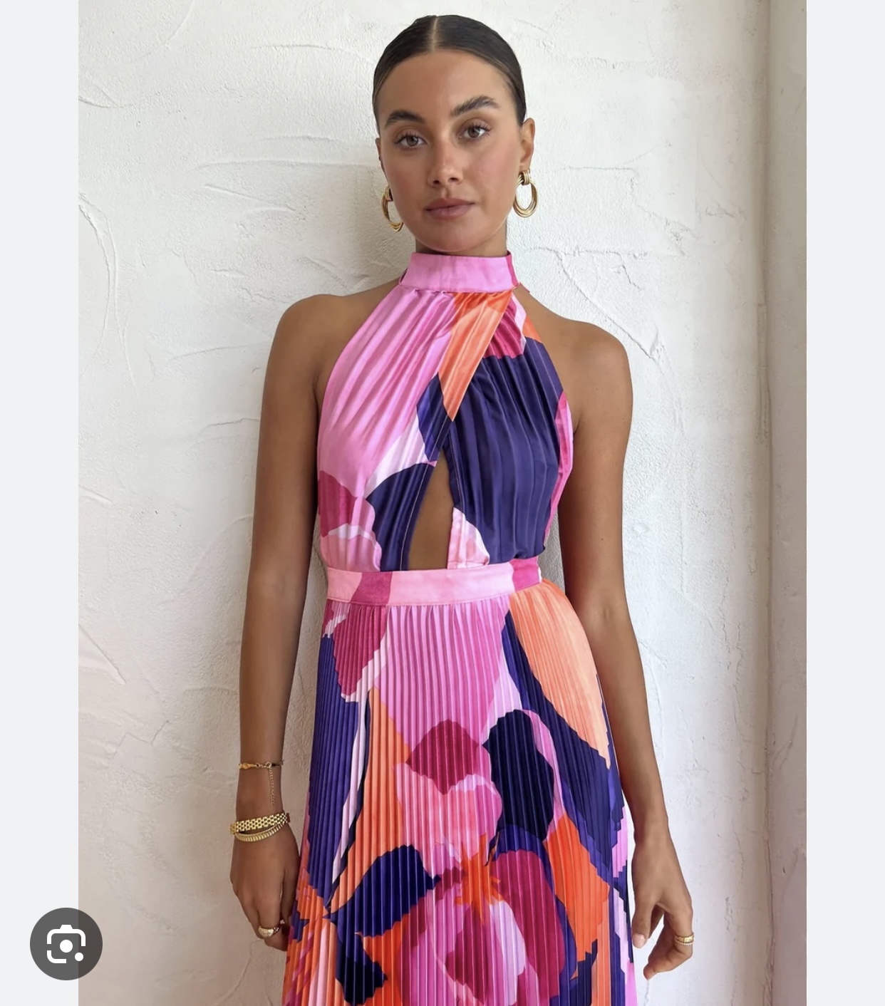 Affordable Lidee Renaissance Gown In Capri Print