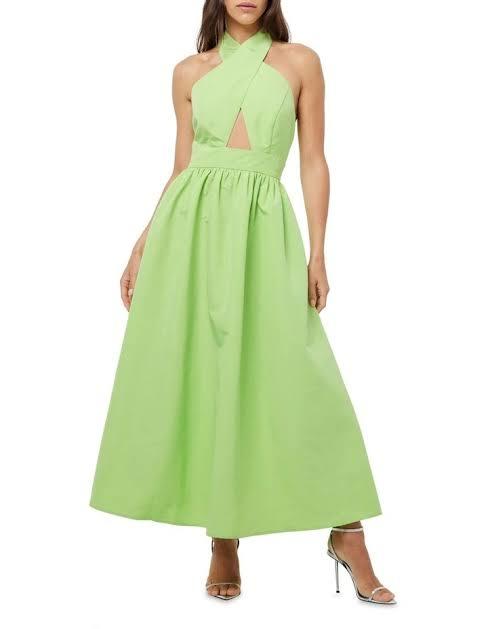 Hire a Mossman Twist Of Fate Maxi Dress
