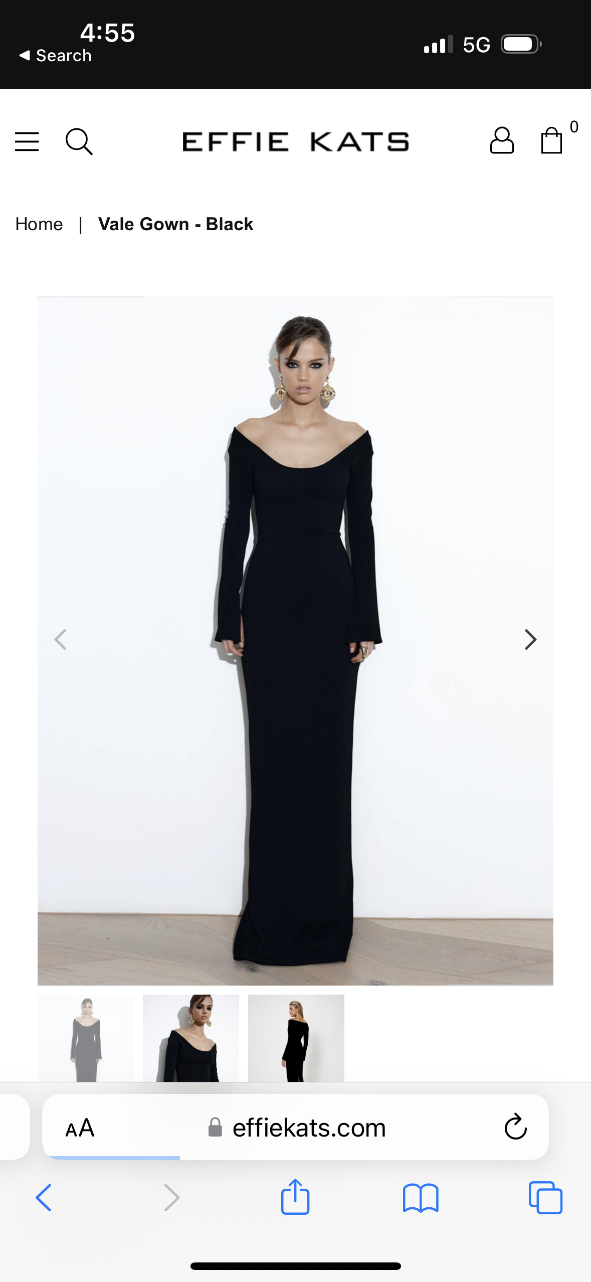 Borrow a Effie Kats Vale Gown