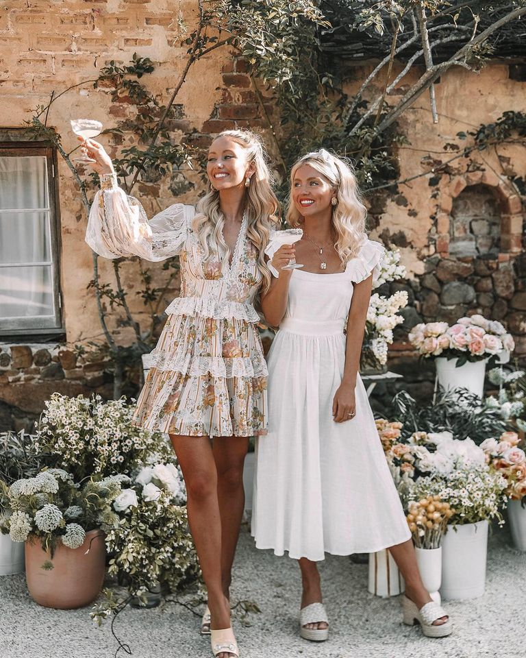 Designer rental Spell And The Gypsy Spell X Lisa Danielle Garden Rose Mini Dress